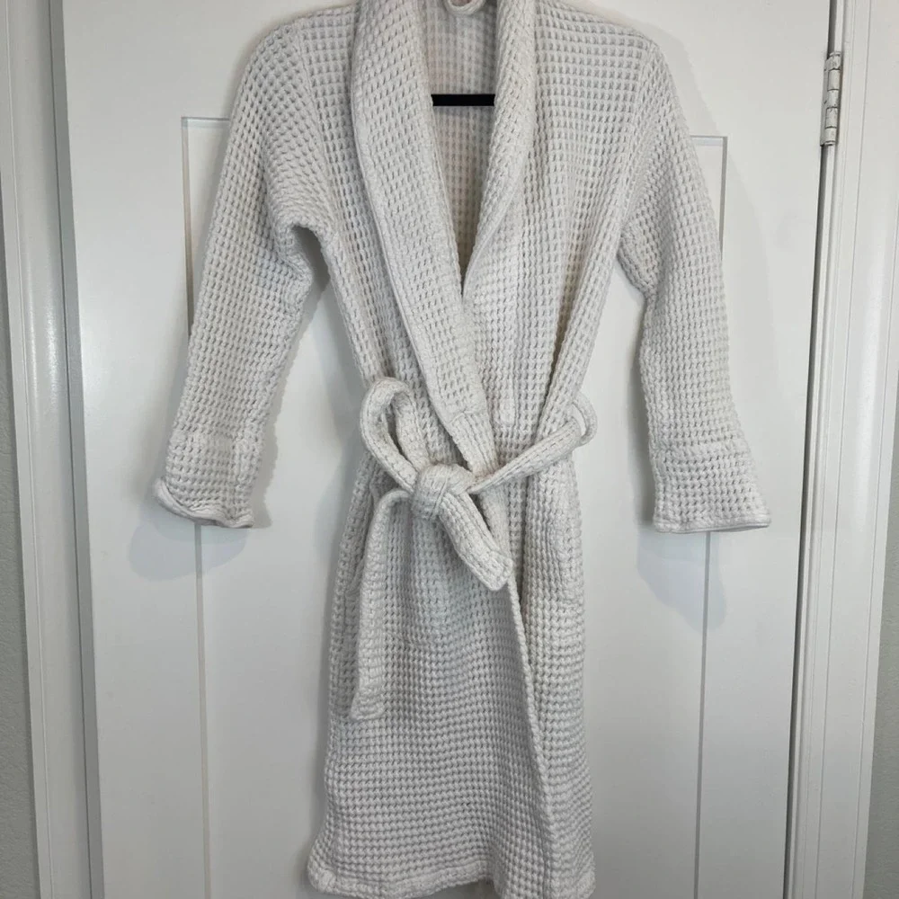 Brooklinen white waffle